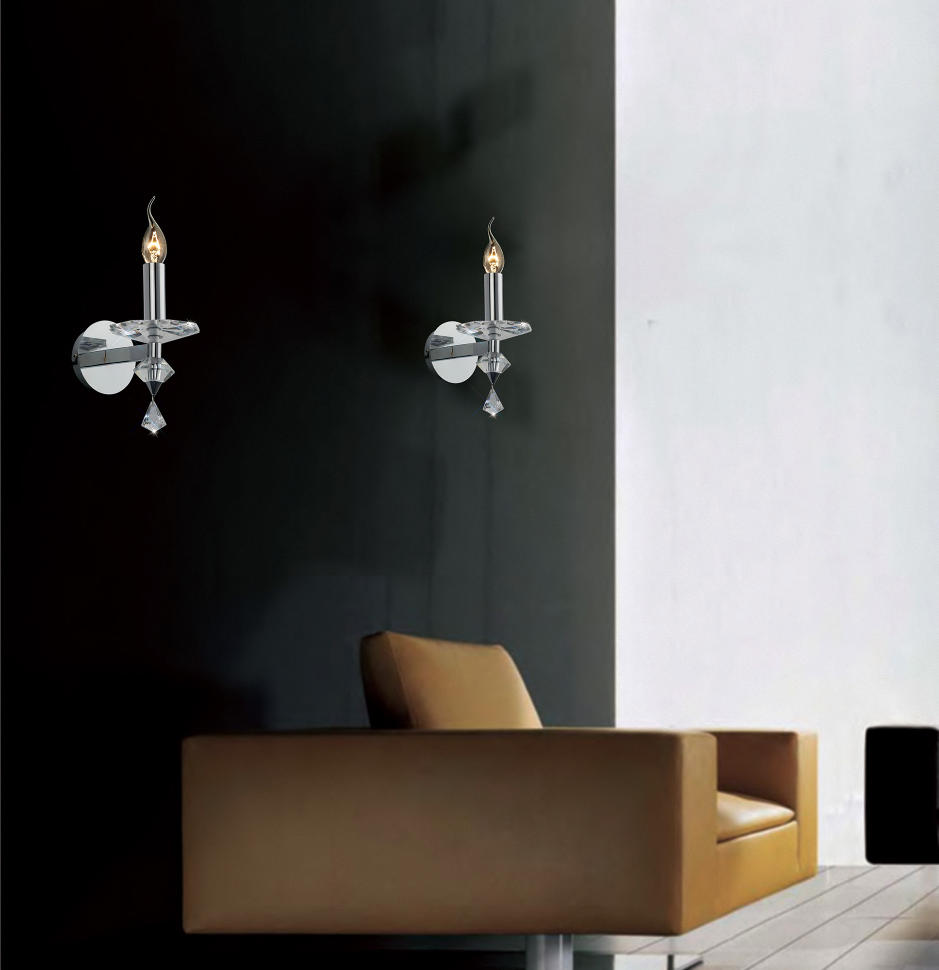 Renzo Crystal Wall Lights Diyas Contemporary Crystal Wall Lights Renzo Crystal Wall Lights Diyas Contemporary Crystal Wall Lights